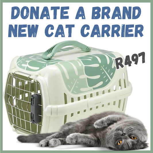 DONATE A CAT CARRIER TO DARG
