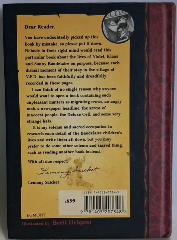 Snicket, Lemony - A SERIES OF UNFORTUNATE EVENTS: THE VILE VILLAGE