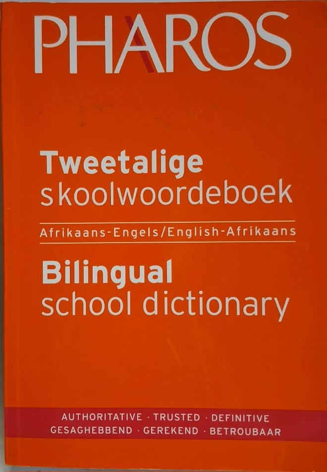 Pharos - TWEETALIGE SKOOLWOORDEBOEK