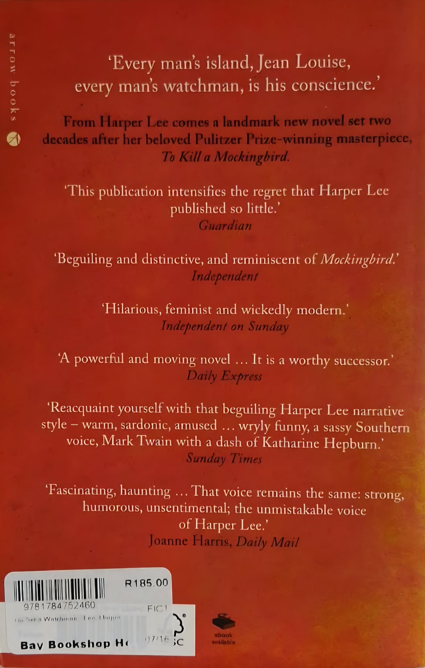 Lee, Harper - GO SET A WATCHMAN