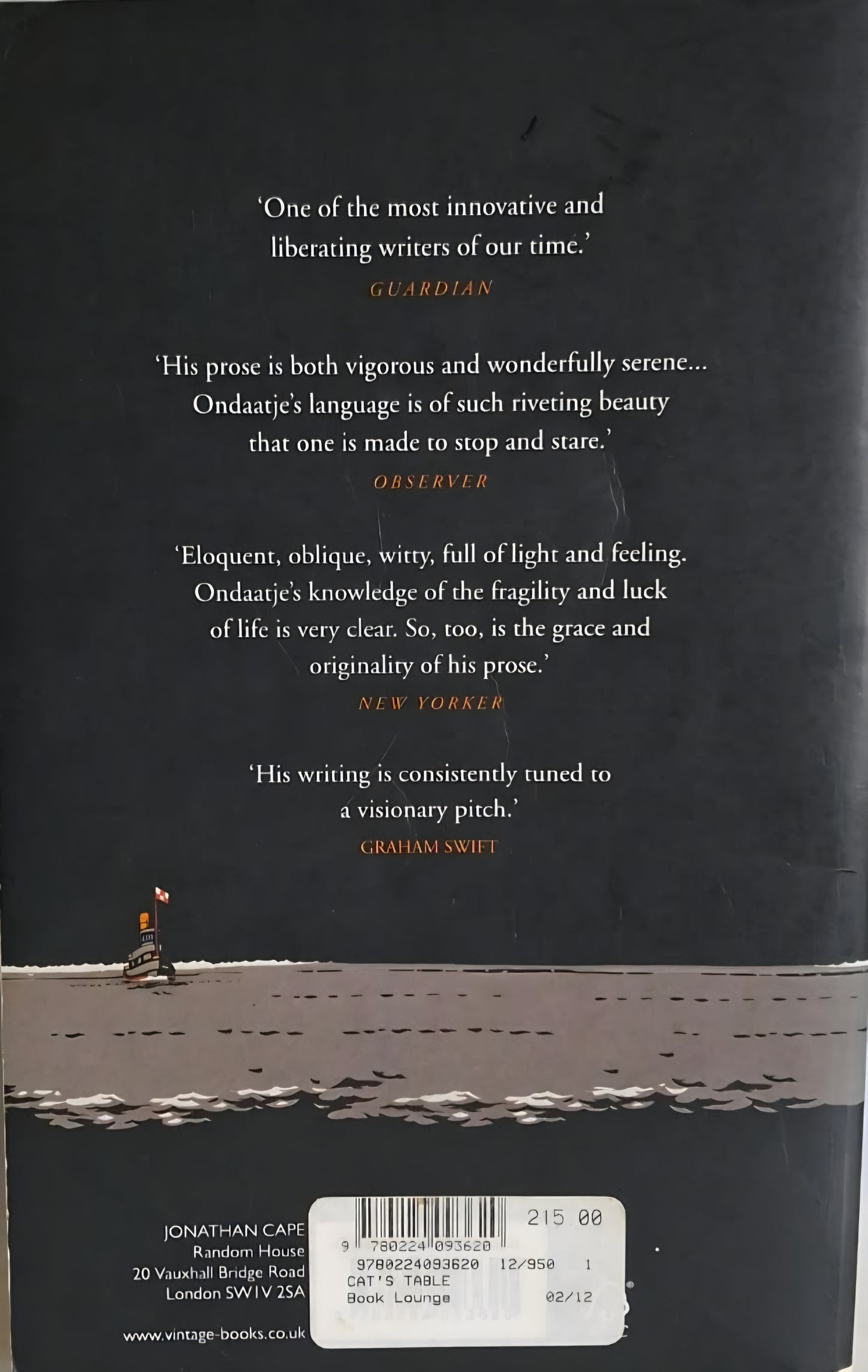 Ondaatje, Michael - THE CAT'S TABLE