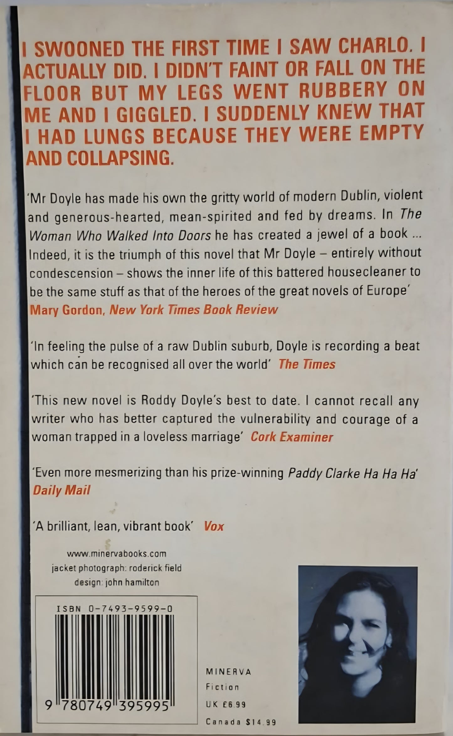 Doyle, Roddy - THE WOMAN WHO WALKED INTO DOORS