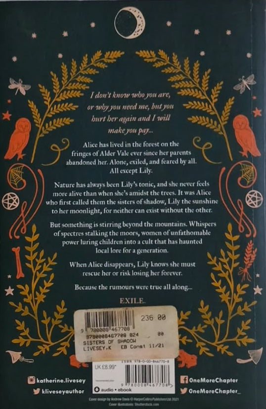 Livesey, Katherine - SISTERS OF SHADOW