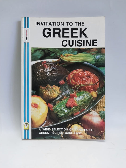 INVITATION TO THE GREEK CUISINE