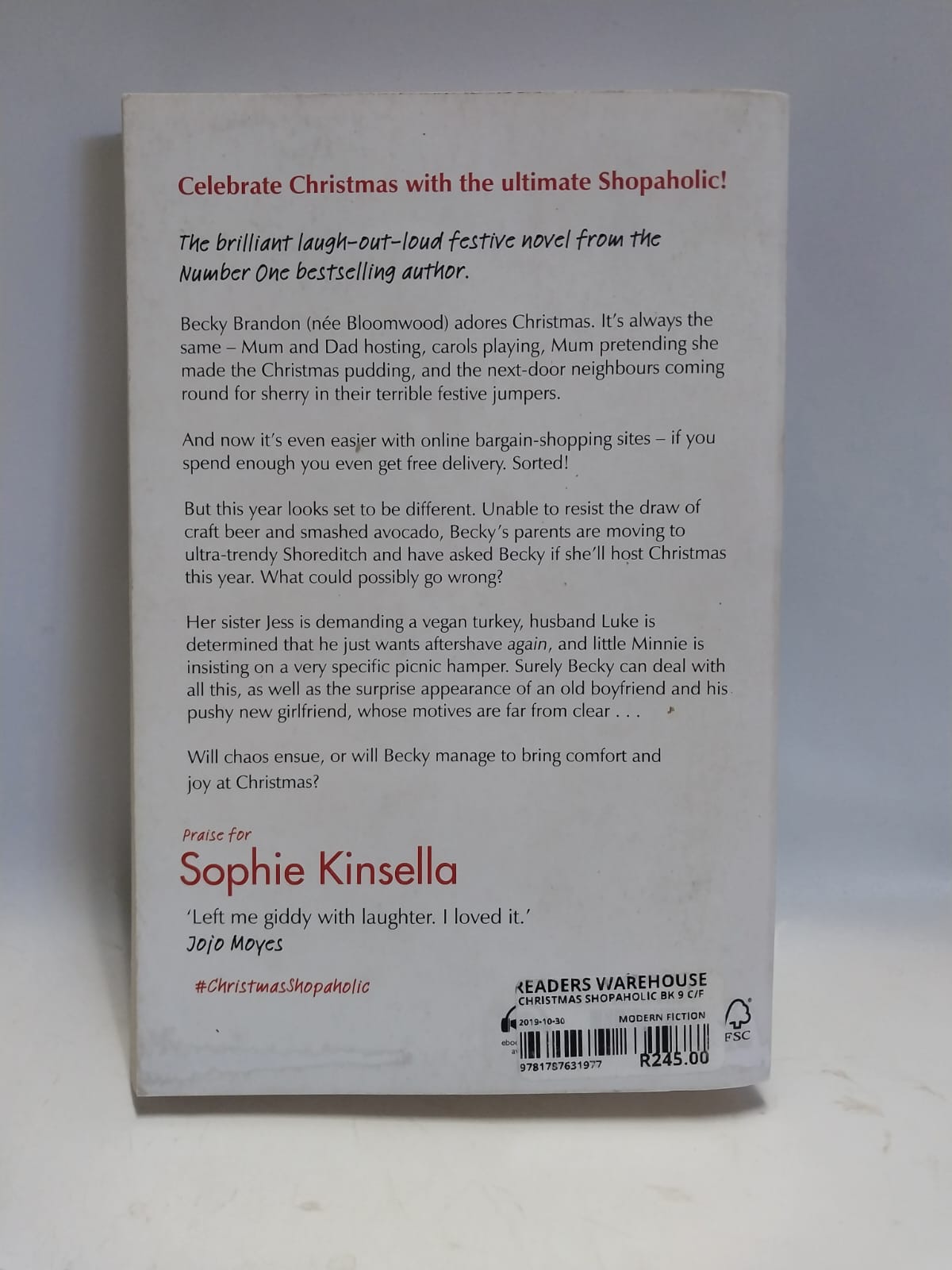 Kinsella, Sophie - CHRISTMAS SHOPAHOLIC