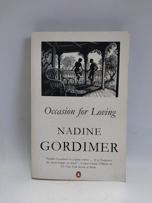 Gordimer, Nadine - OCCASSION FOR LOVING