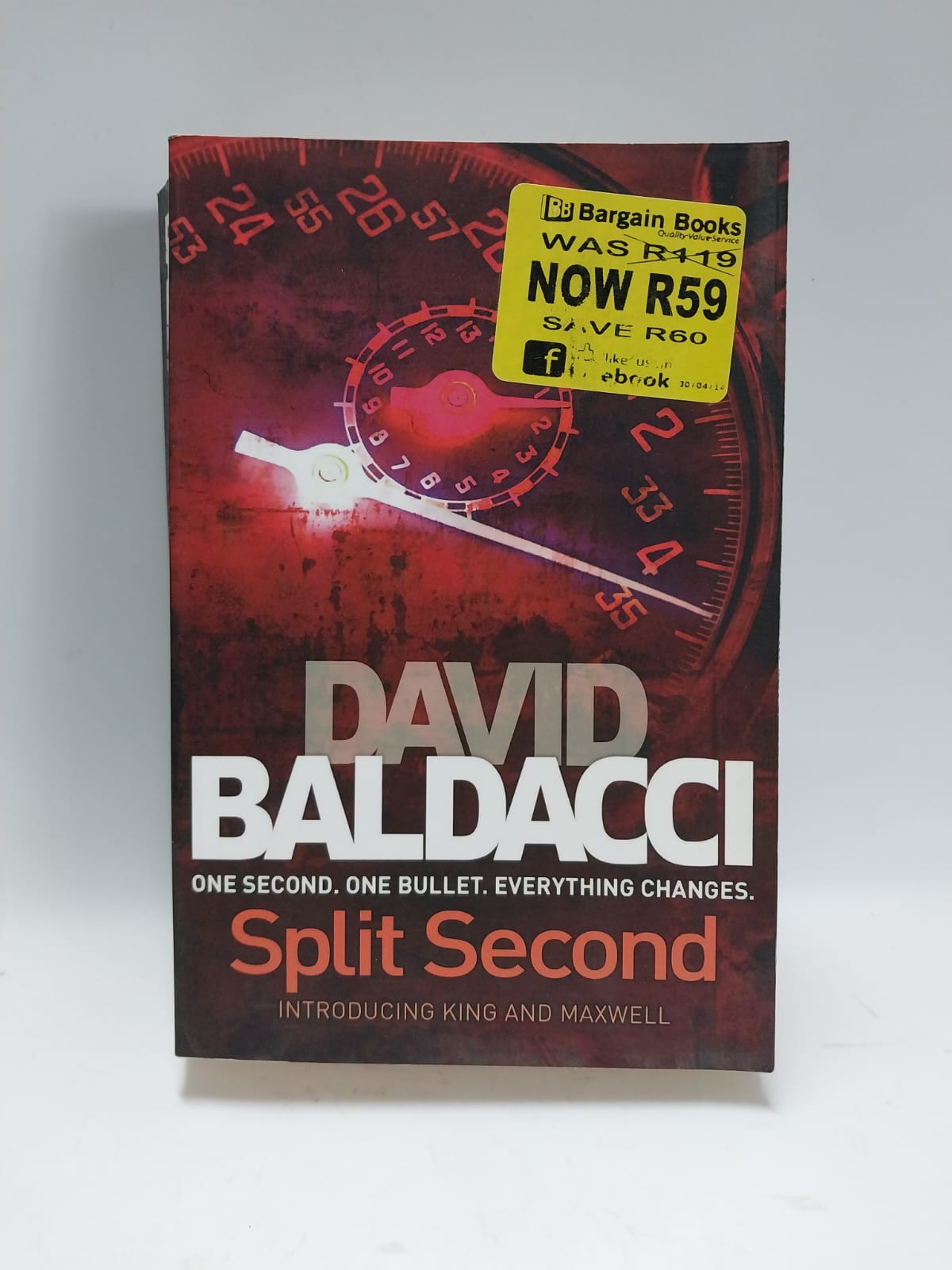 Baldacci, David - SPLIT SECOND