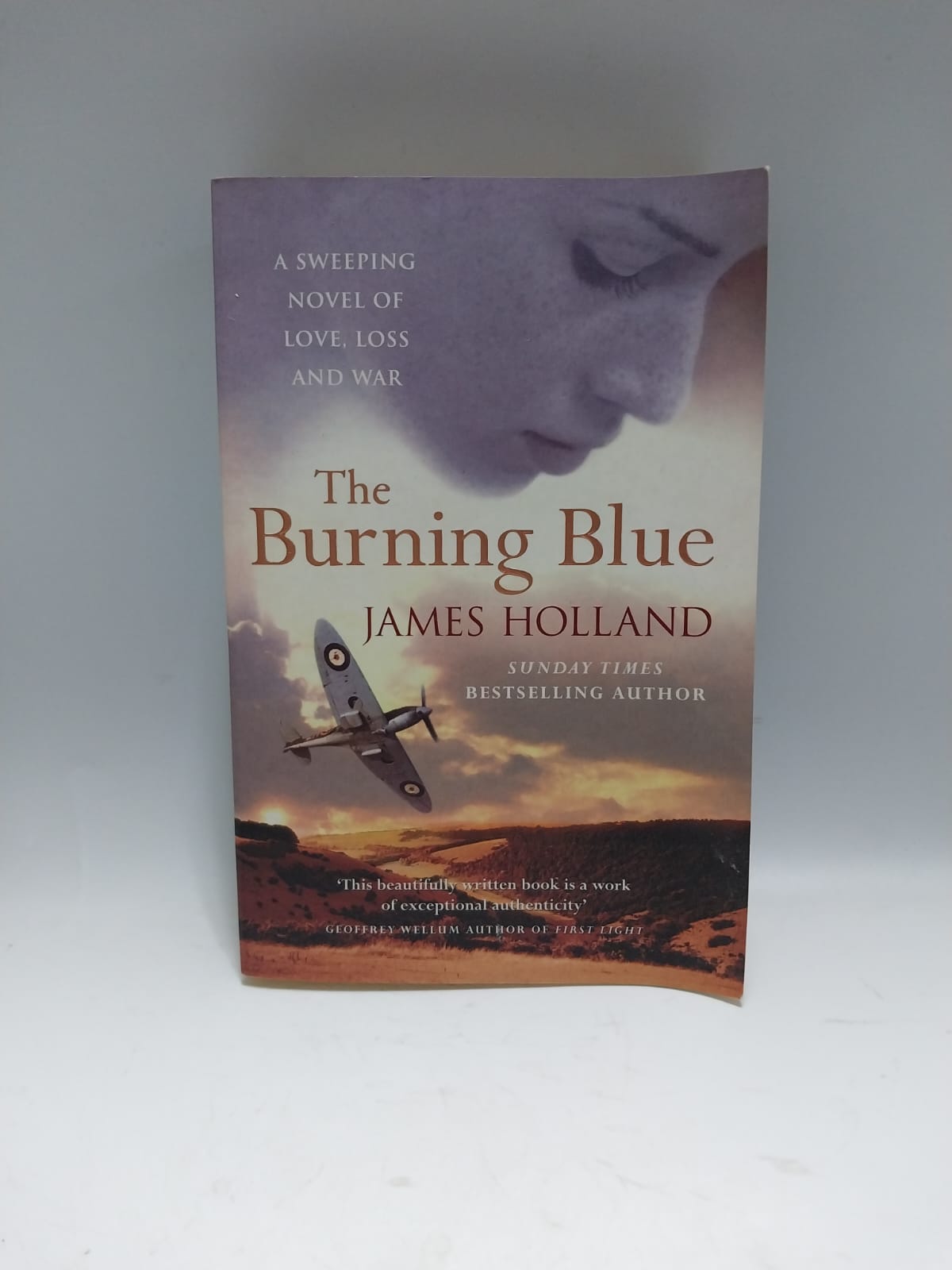 Holland, James - THE BURNING BLUE