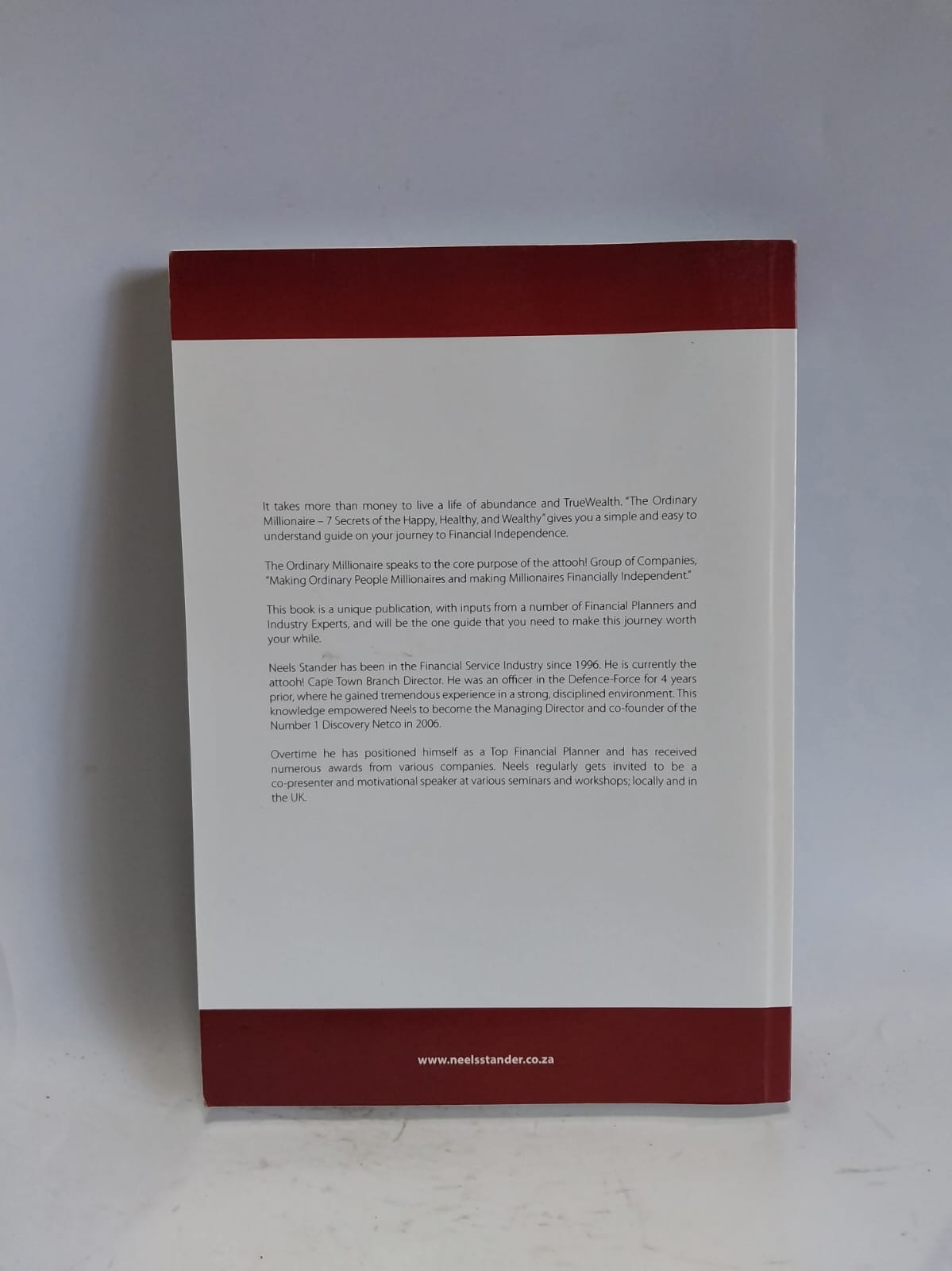 Stander, Neels - THE ORDINARY MILLIONAIRE