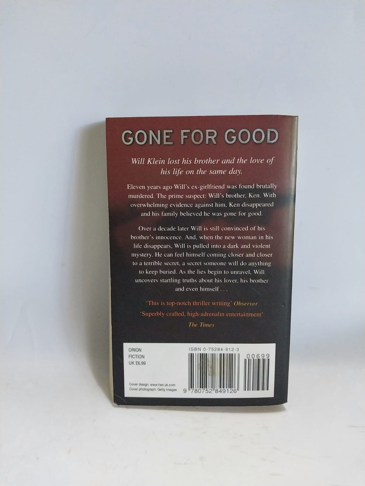 Coben, Harlan - GONE FOR GOOD