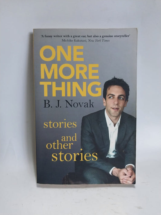 Novak, BJ - ONE MORE THING