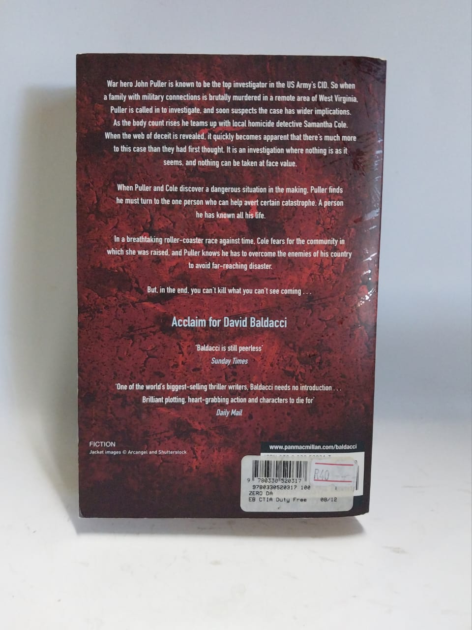 Baldacci, David - ZERO DAY