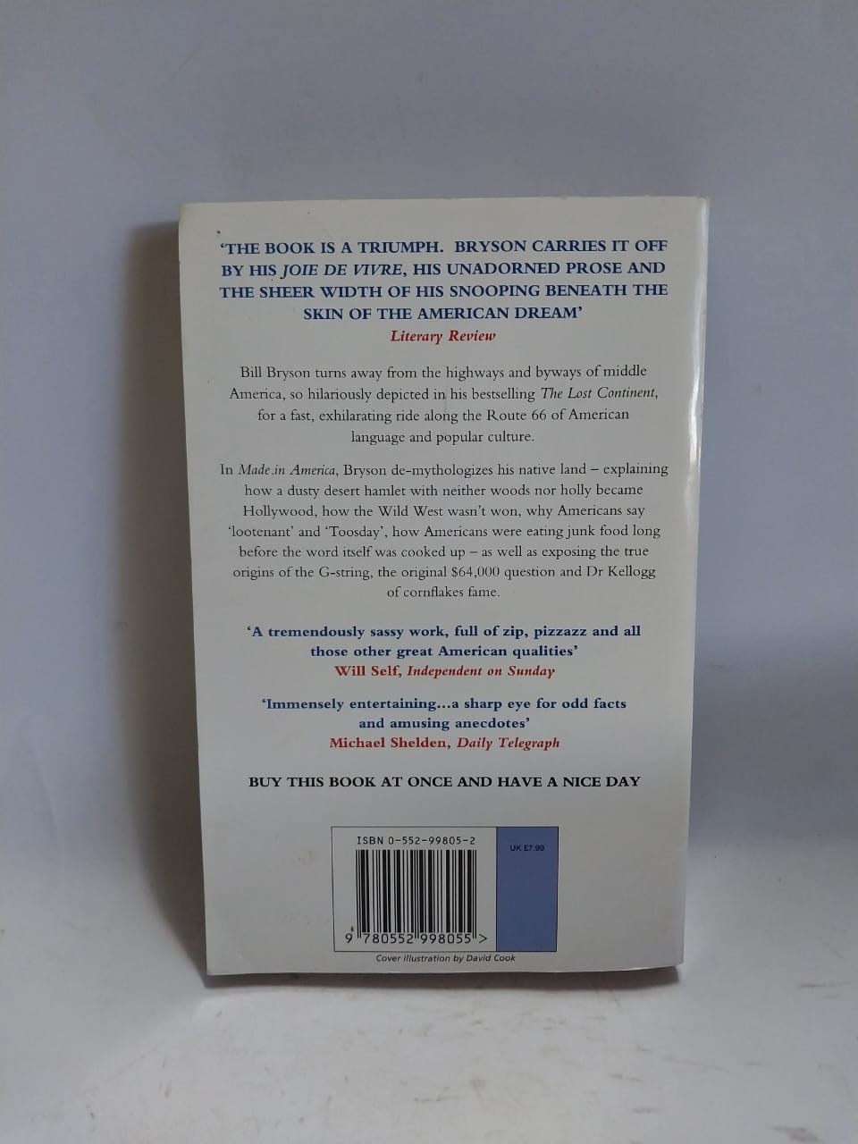 Bryson, Bill - MADE IN AMERICA