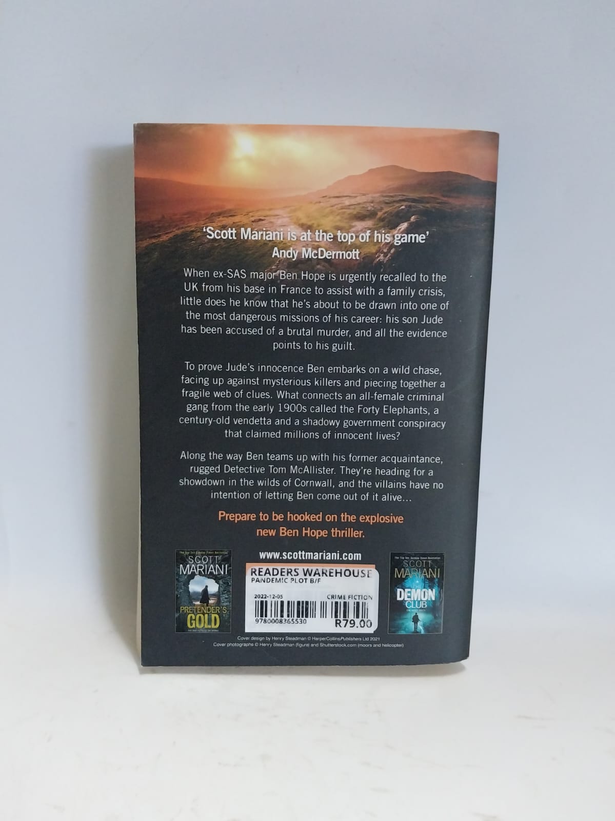 Mariani, Scott - THE PANDEMIC PLOT