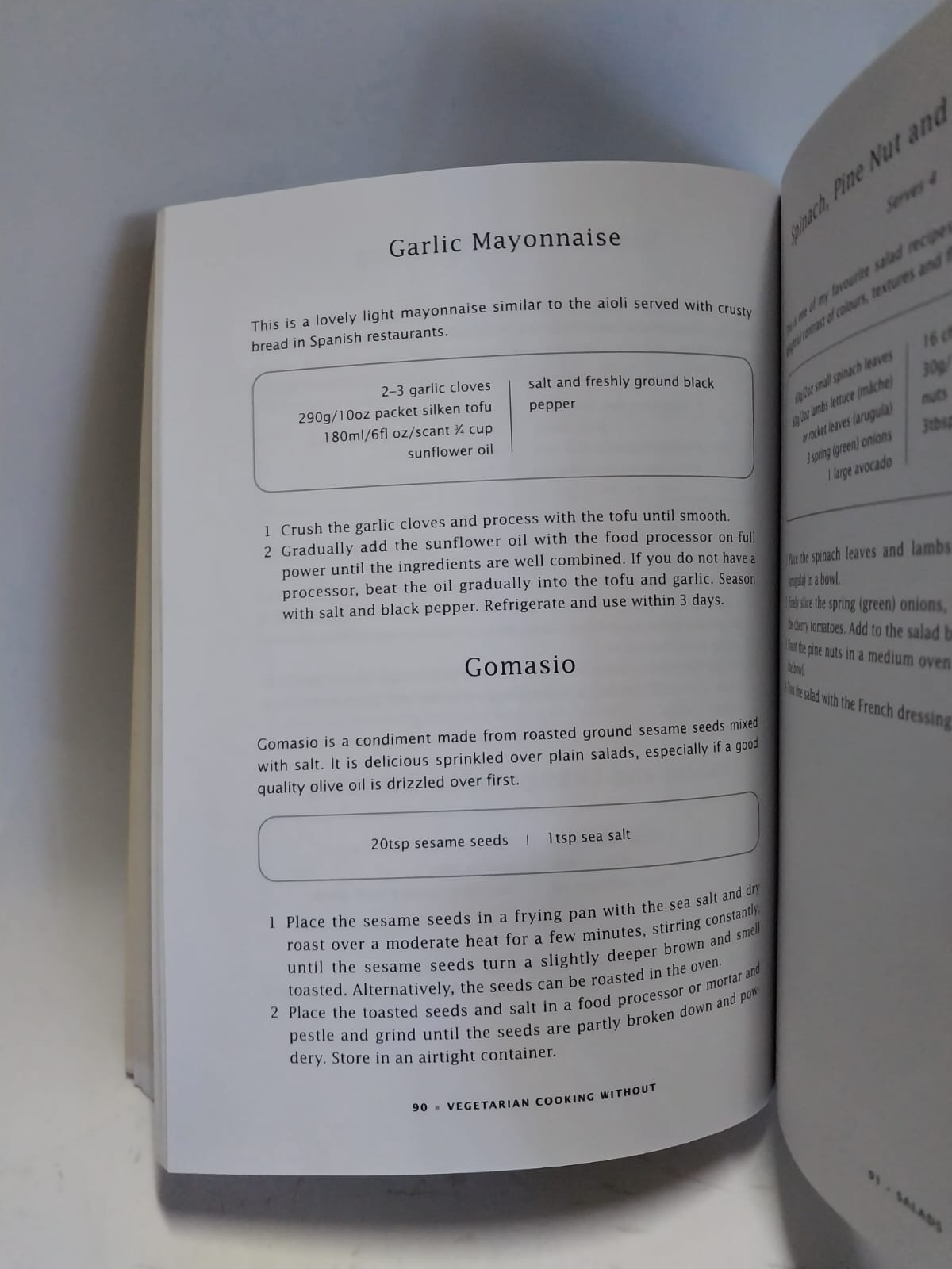 Cousins, Barbara - VEGETARIAN COOKING WITHOUT