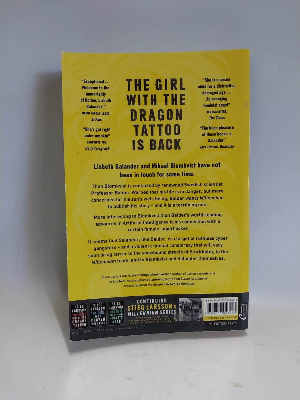 Lagercrantz, David - THE GIRL IN THE SPIDER'S WEB