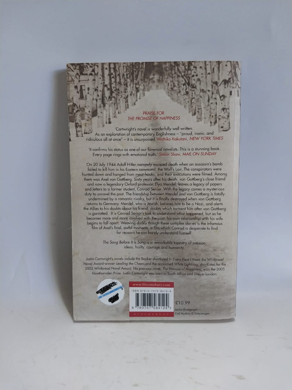 Cartwright, Justin - THE SONG BEFORE IT IS SUNG