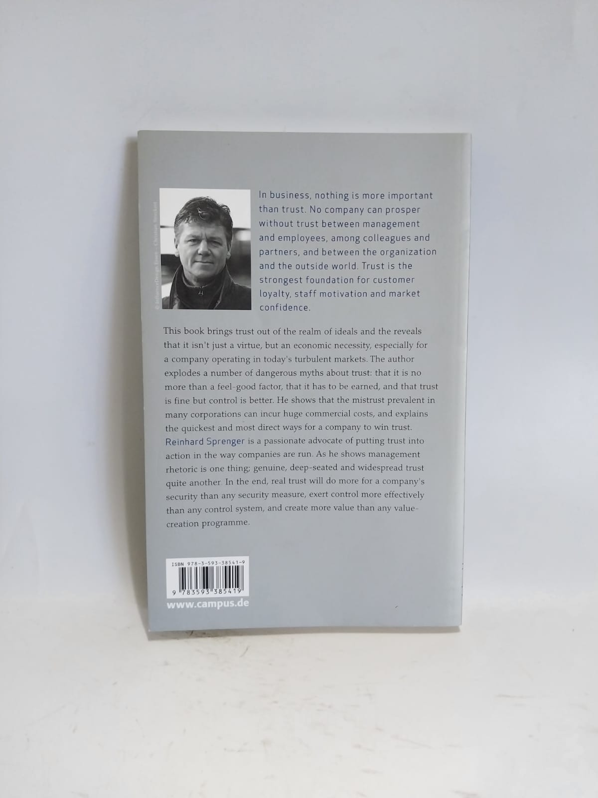 K. Sprenger, Reinhard - TRUST: THE BEST WAY TO MANAGE