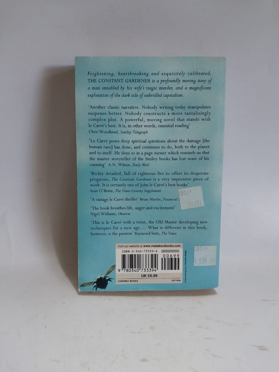 Le Carre, John - THE CONSTANT GARDENER