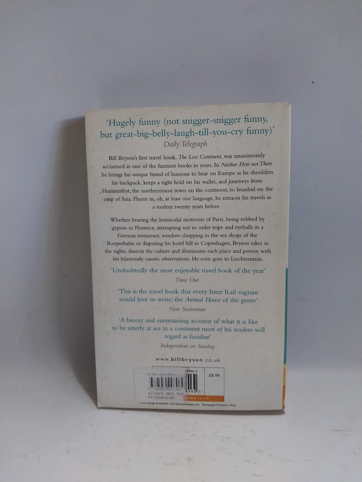 Bryson, Bill - NEITHER HERE NOR THERE