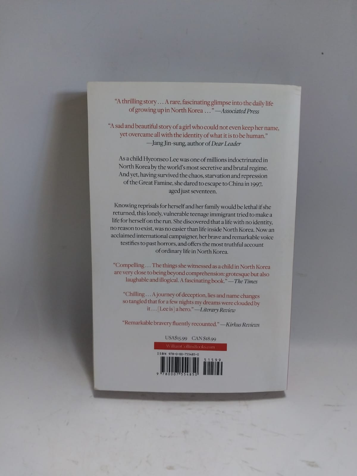 Lee, Hyeonseo - THE GIRL WITH SEVEN NAMES