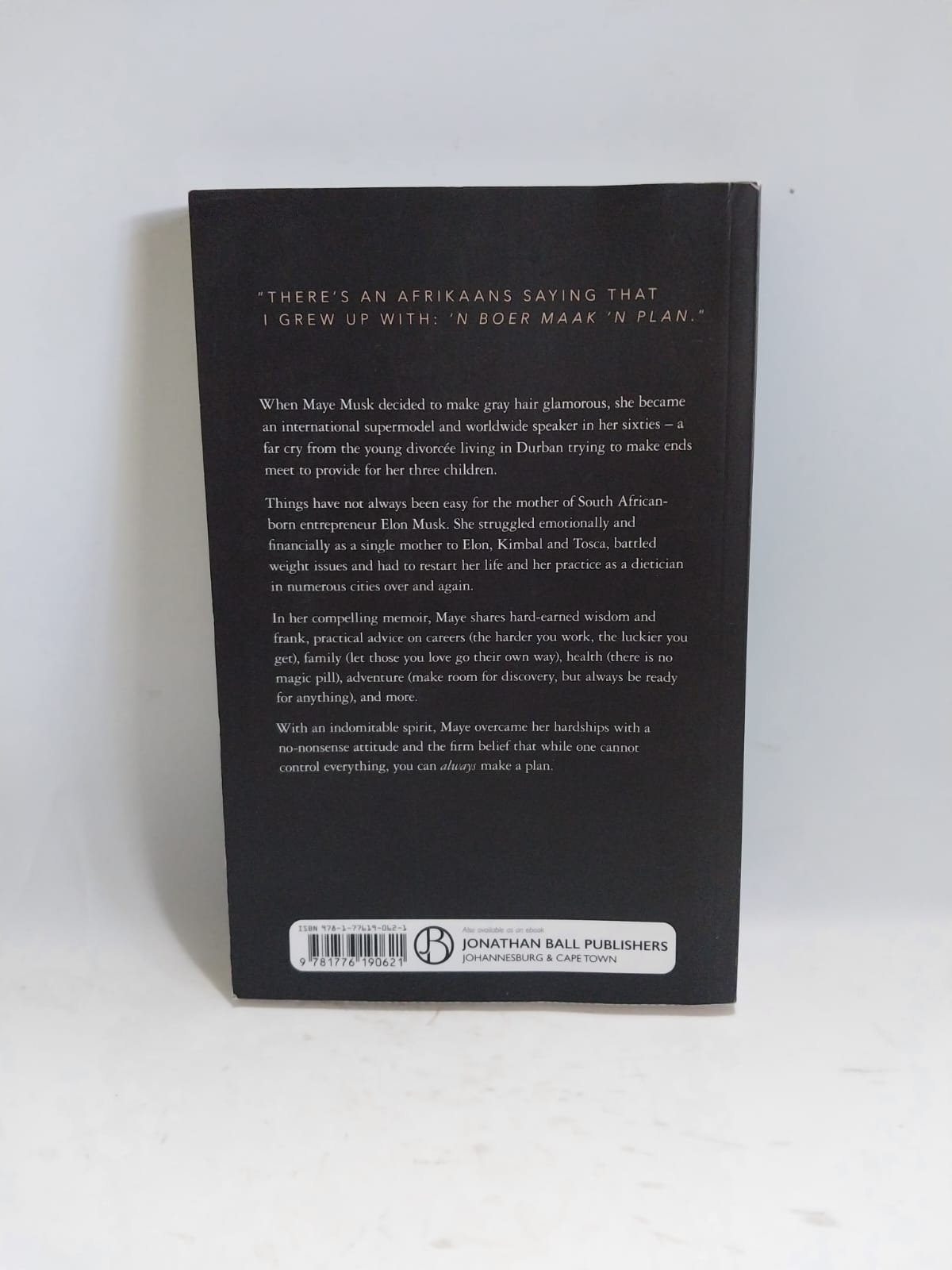 Musk, Maye - A WOMAN MAKES A PLAN