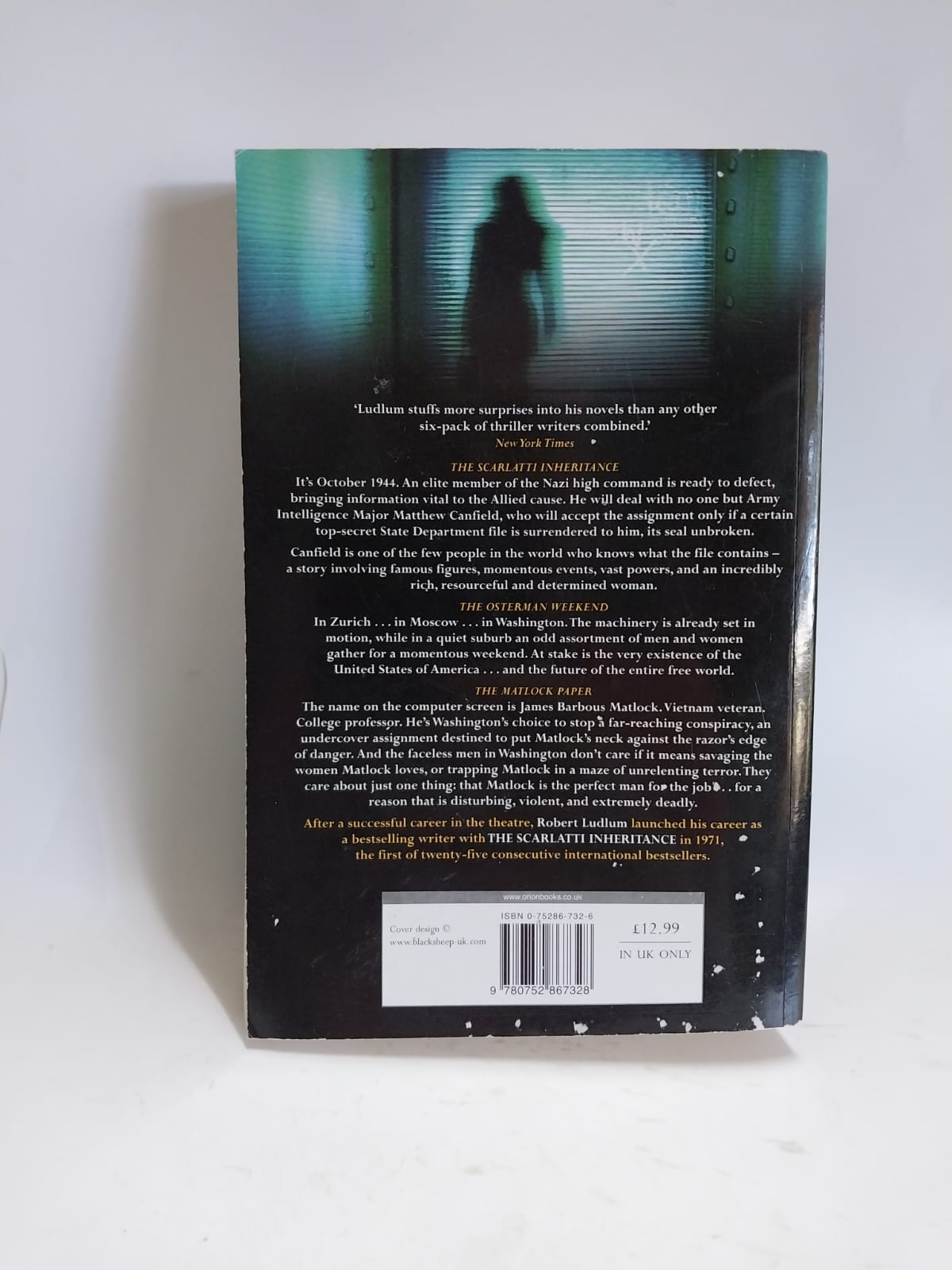 Ludlum, Robert - THE SCARLET INHERITANCE/ THE OSTERMAN WEEKEND/ THE MA ...