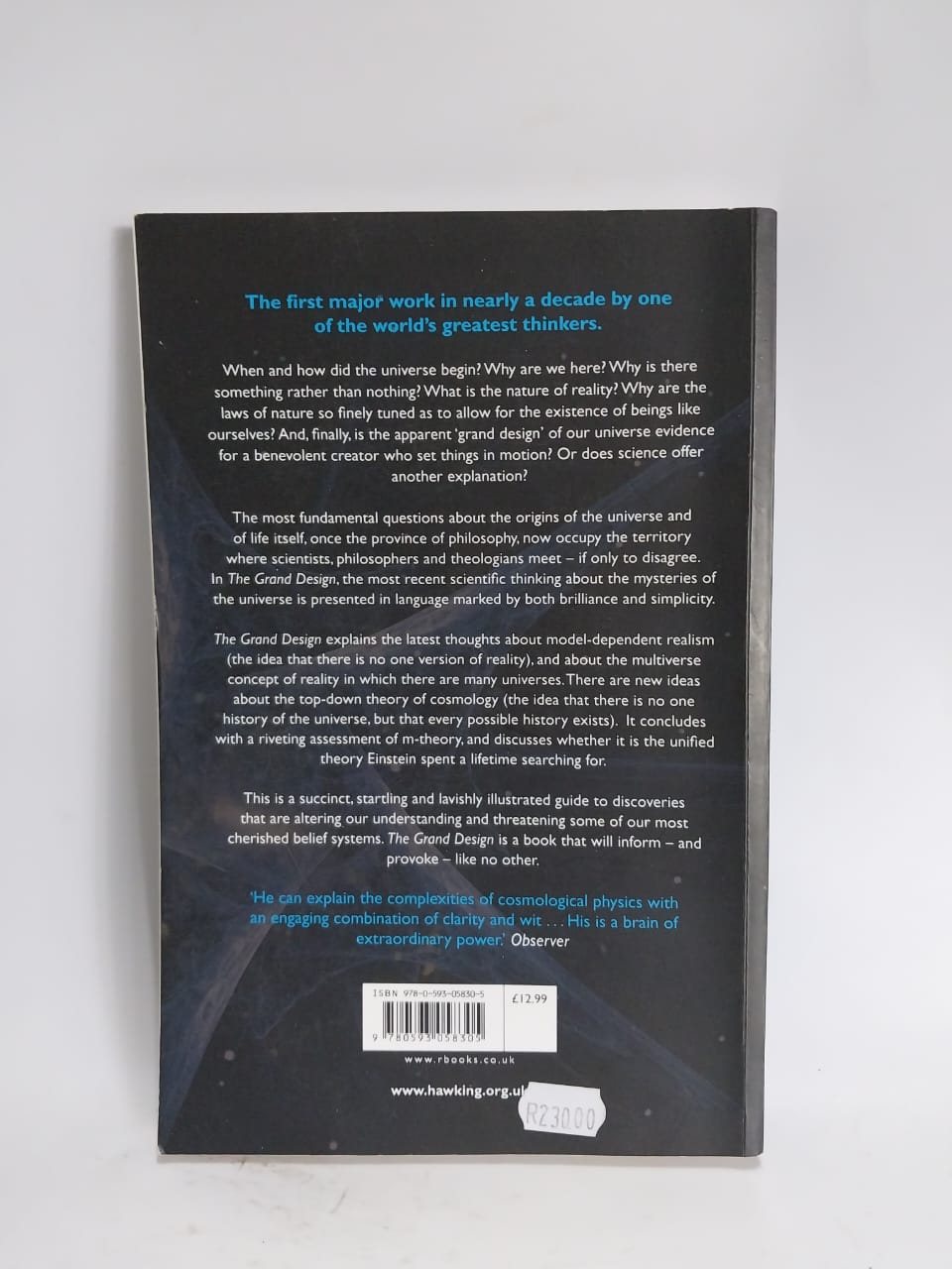 Hawking, Stephen - THE GRAND DESIGN