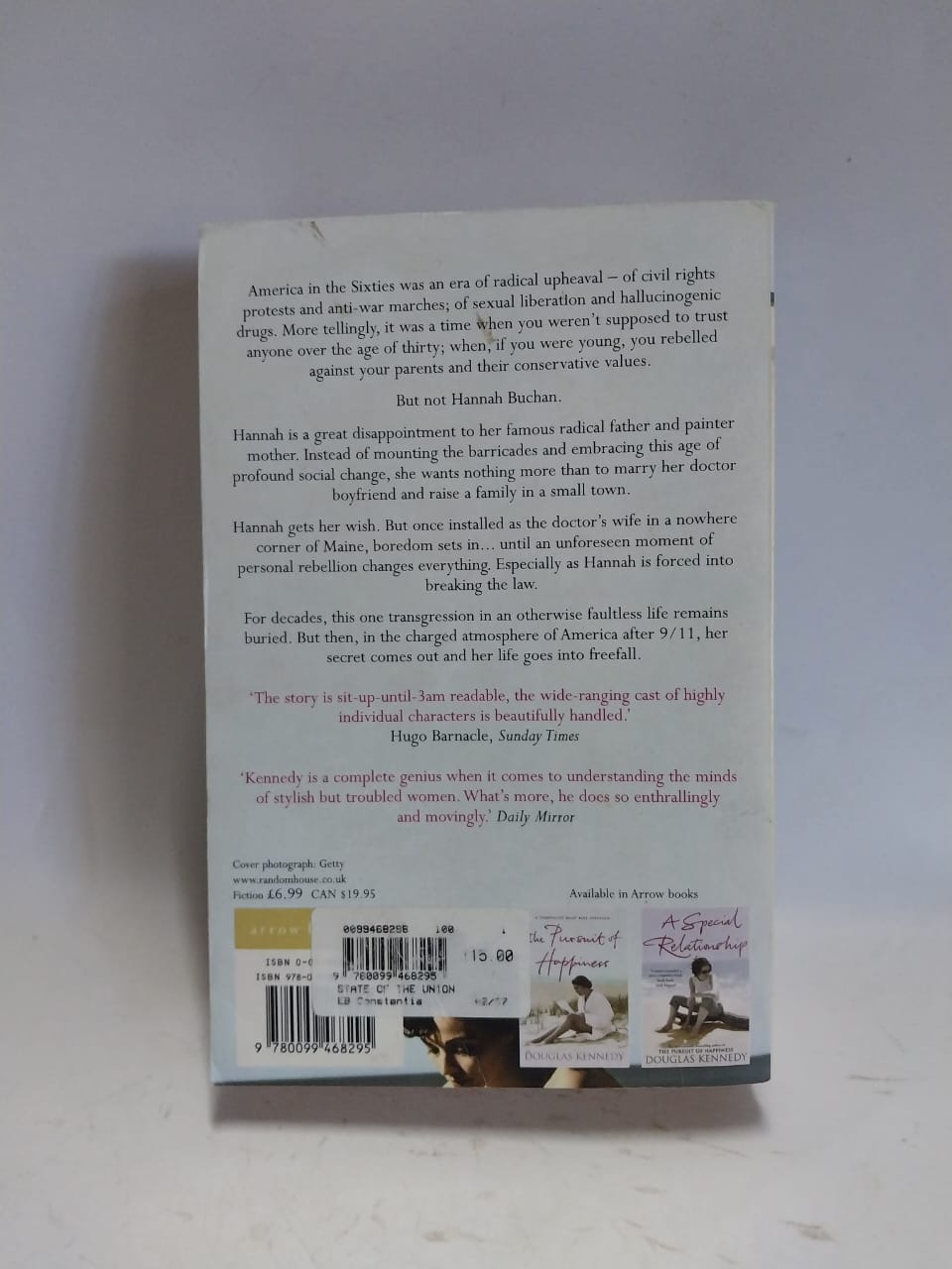 Kennedy, Douglas - STATE OF THE UNION