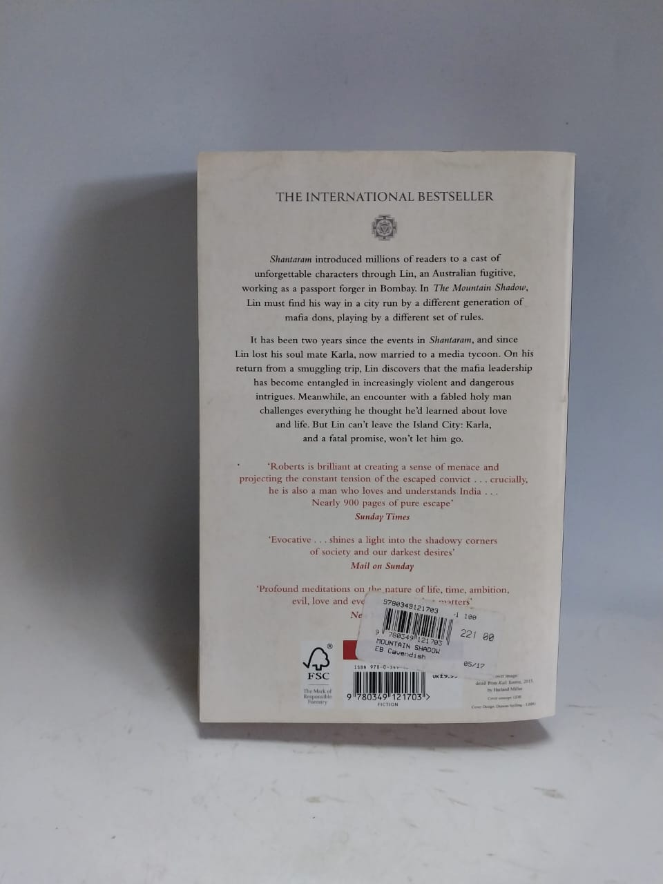 David Roberts, Gregory - THE MOUNTAIN SHADOW