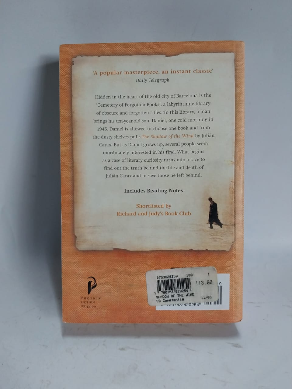 Ruiz Zafon, Carlos - THE SHADOW OF THE WIND