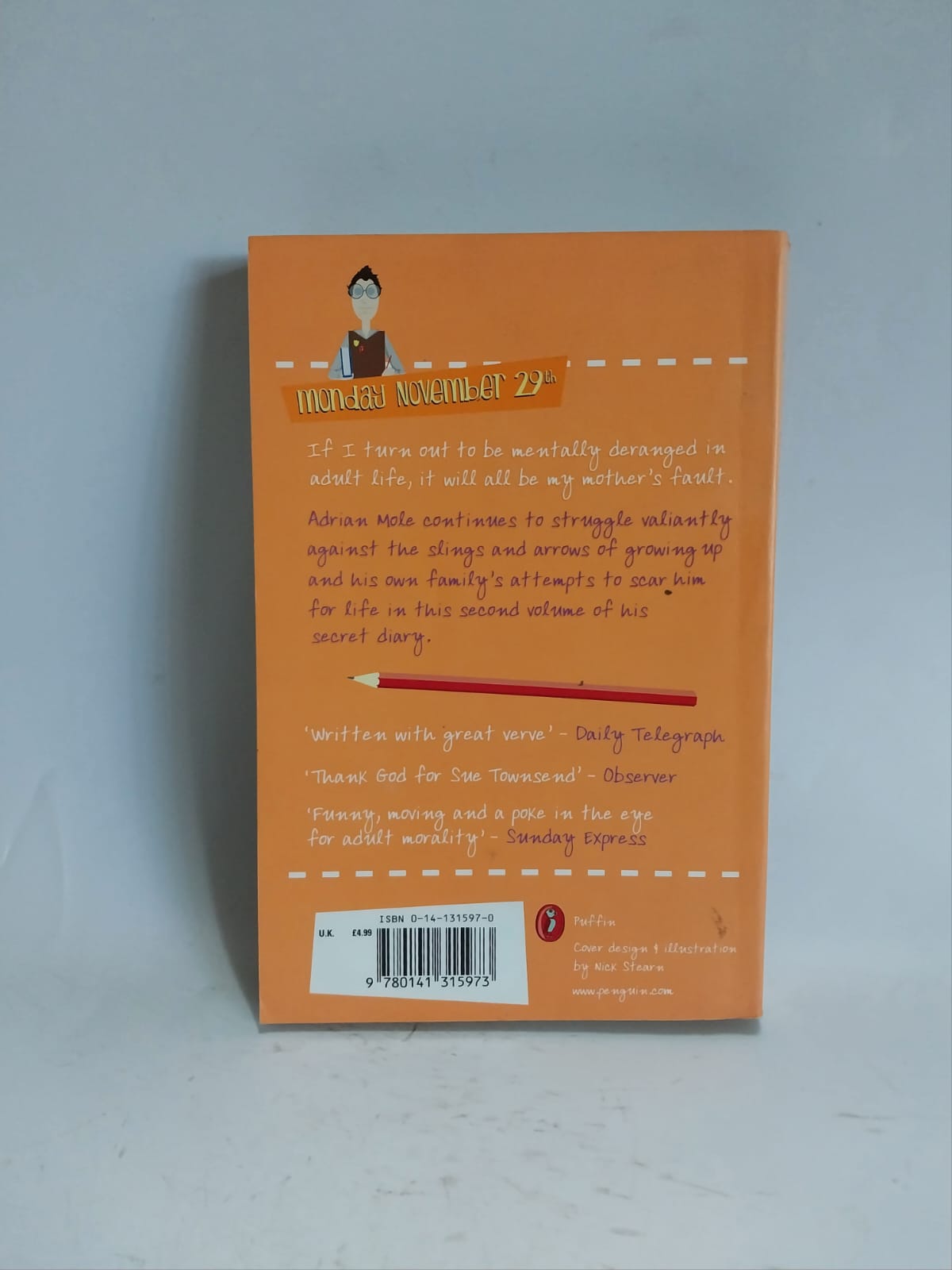 Townsend, Sue - THE GROWING PAINS OF ADRIAN MOLE