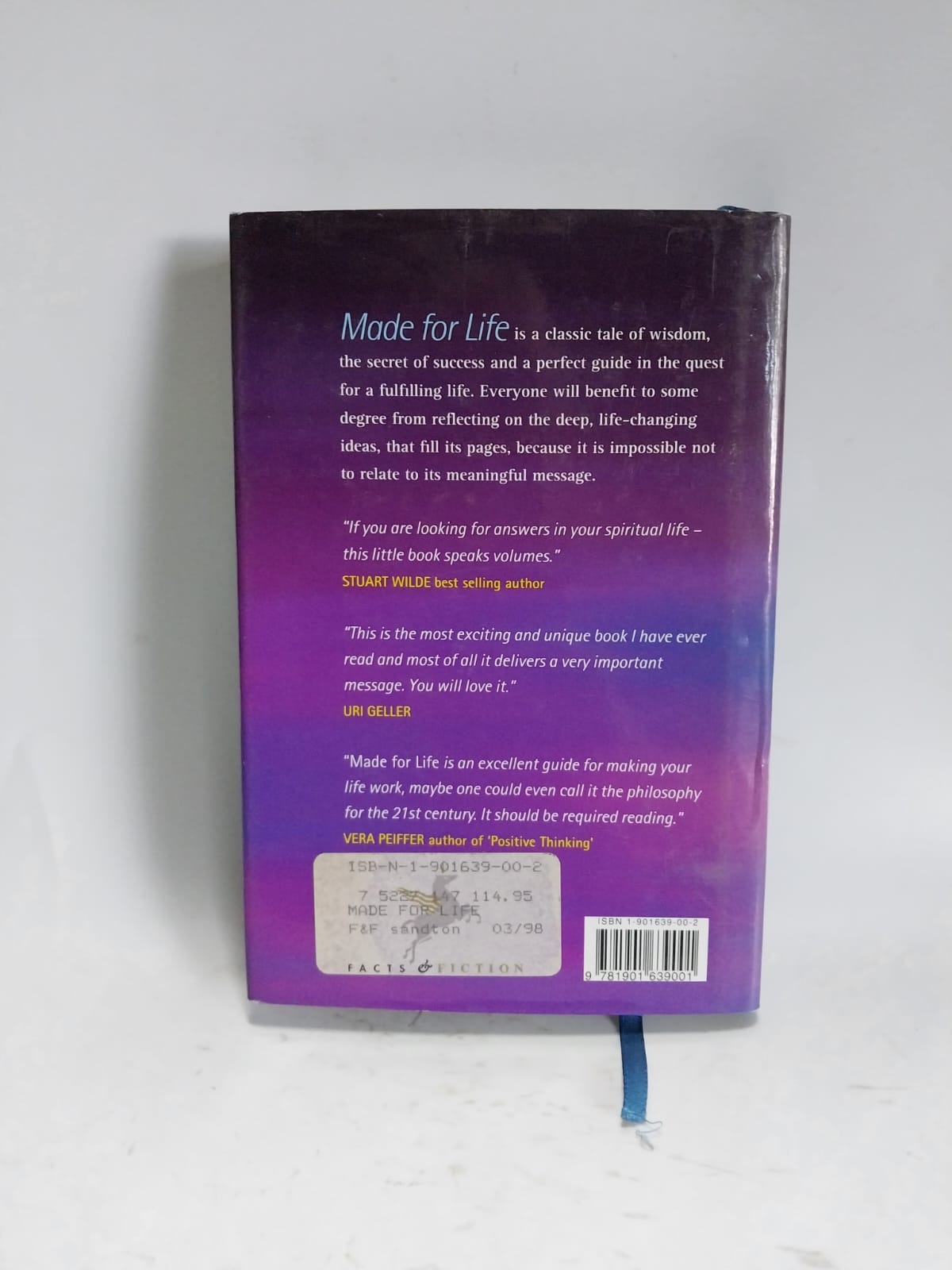 Turner, Colin - MADE FOR LIFE