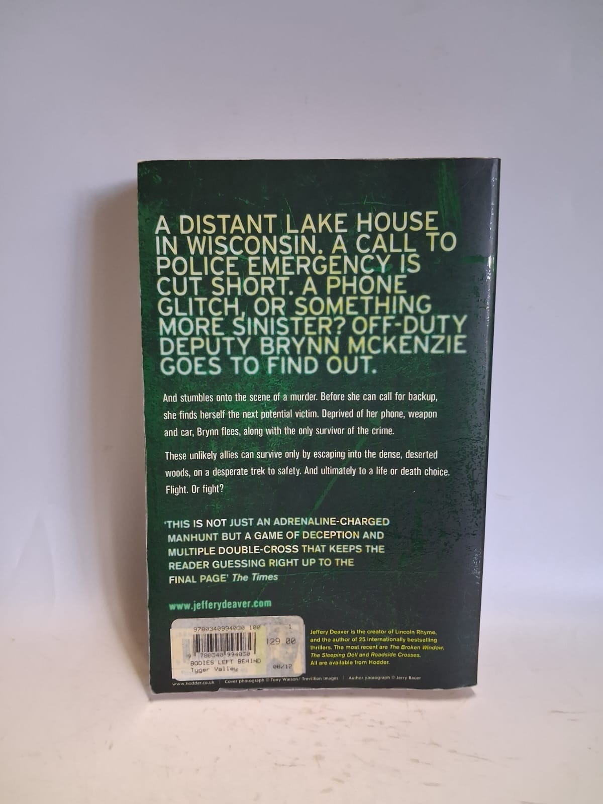 Deaver, Jeffery - THE BODIES LEFT BEHIND