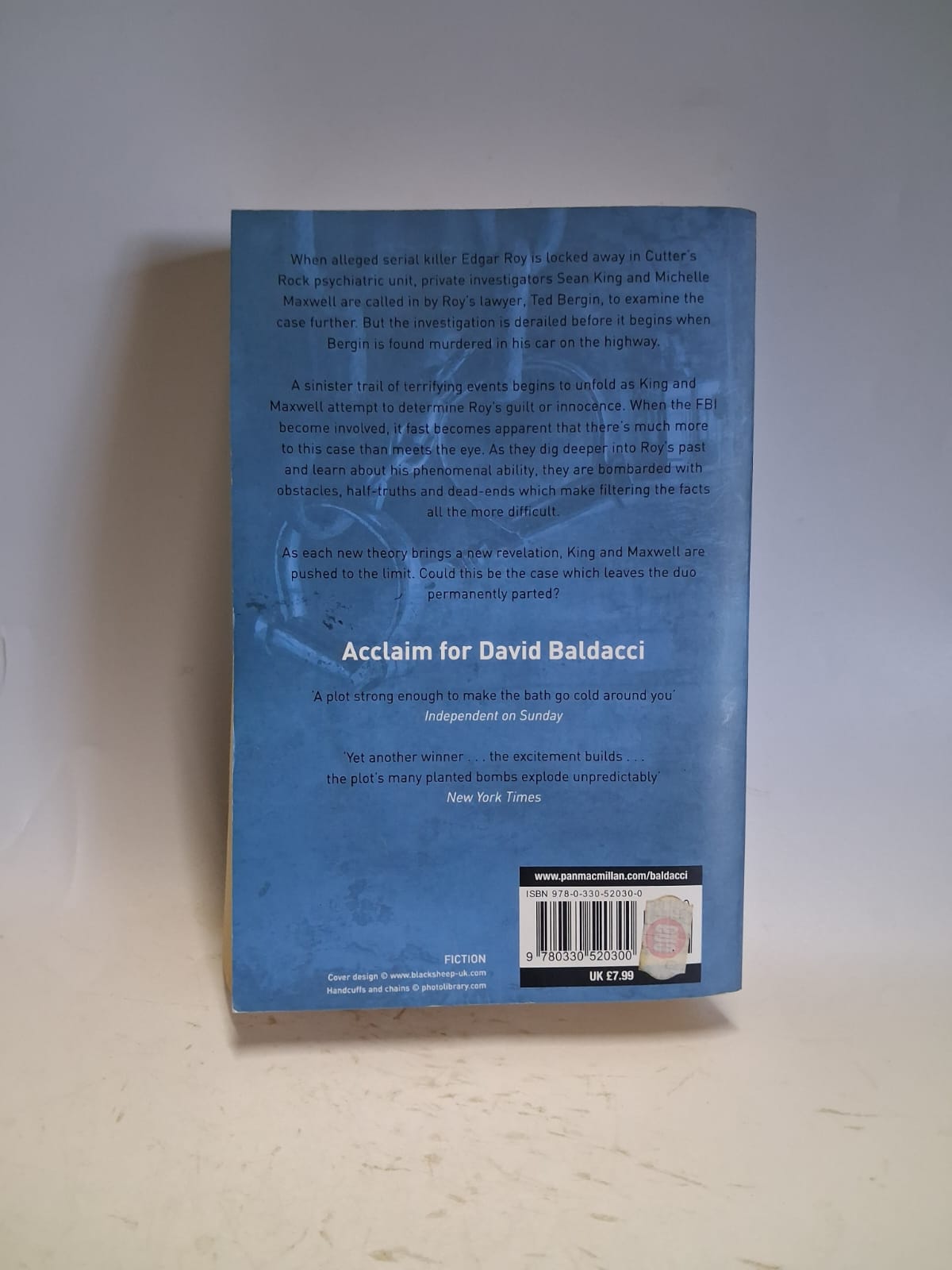 Baldacci, David - THE SIXTH MAN