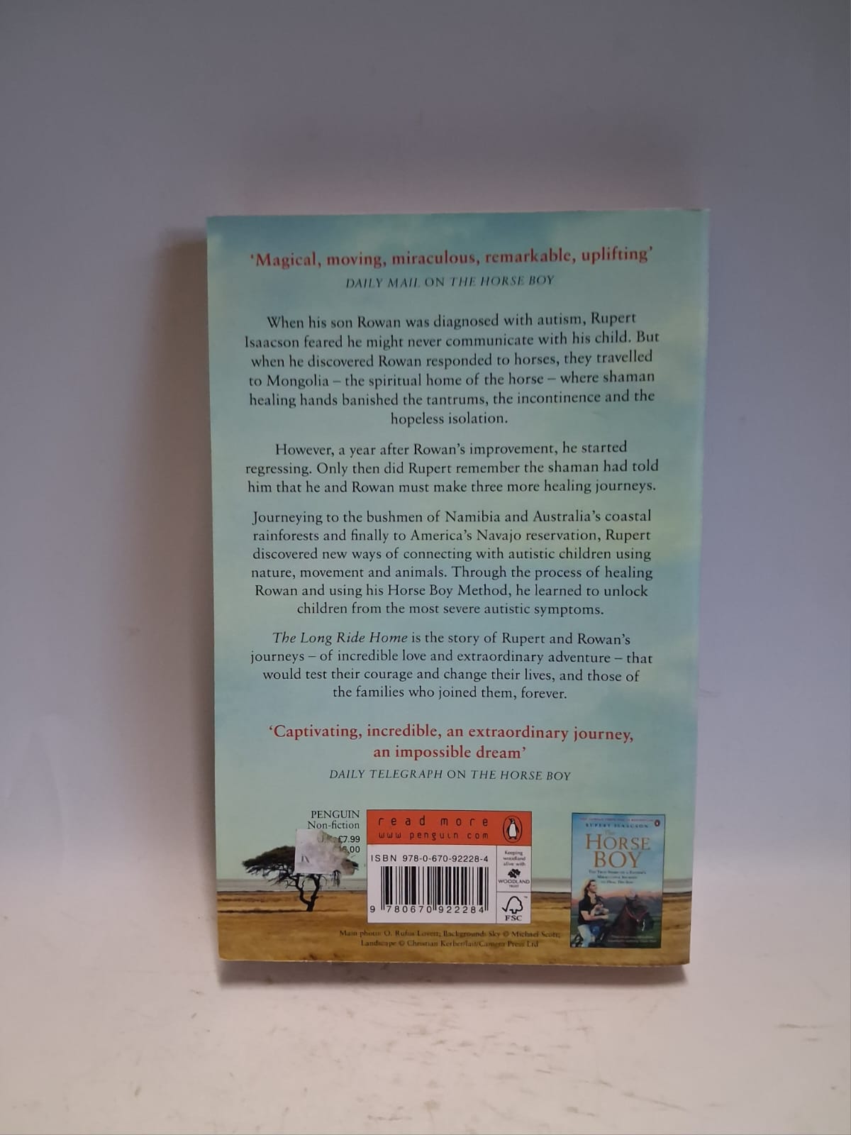 Isaacson, Rupert - THE LONG RIDE HOME