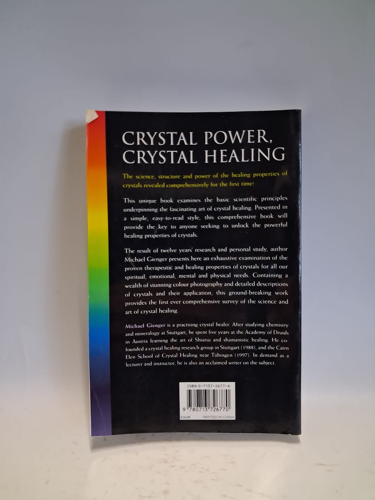 Gienger, Michael - CRYSTAL POWER, CRYSTAL HEALING