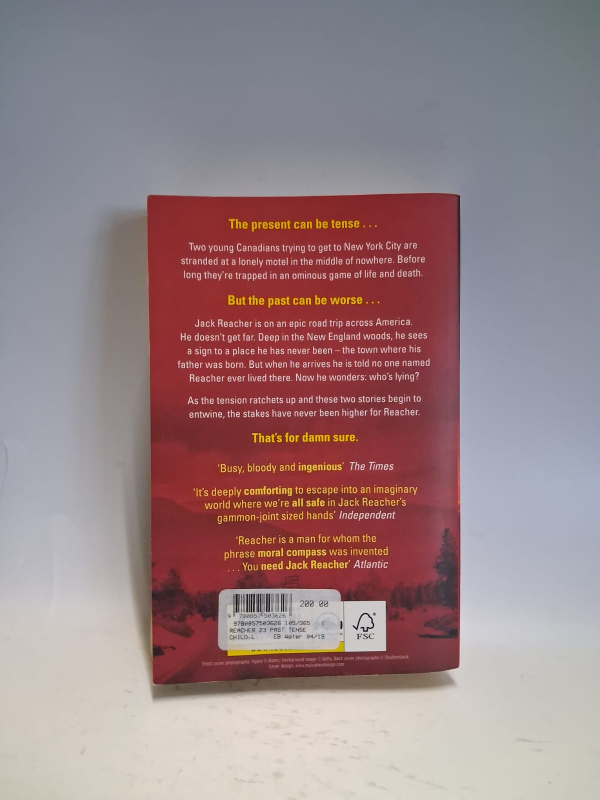 Child, Lee - JACK REACHER: PAST TENSE