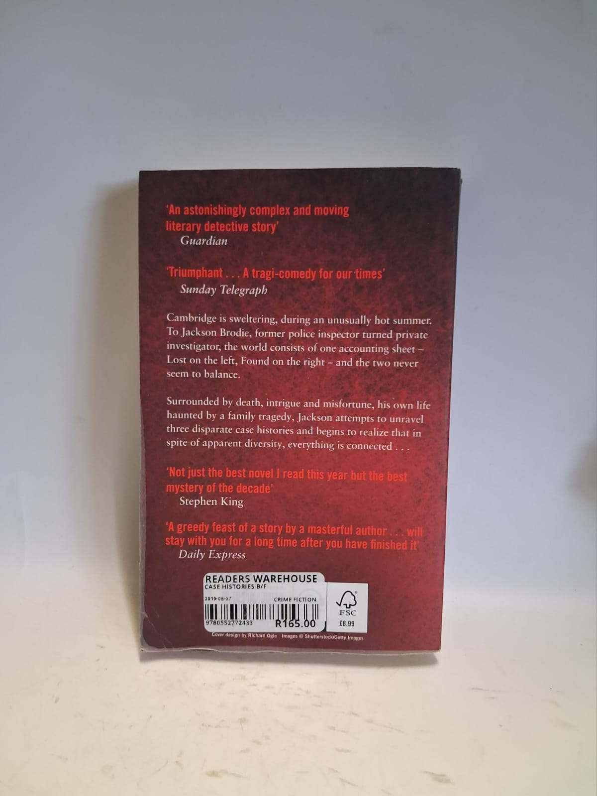 Atkinson, Kate - CASE HISTORIES
