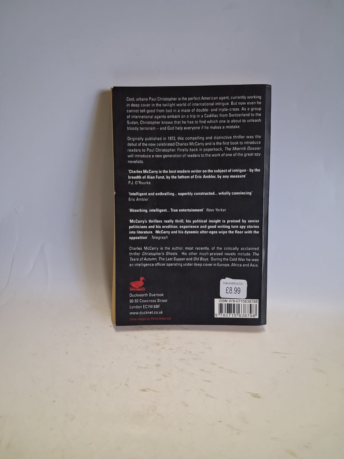 McCarry, Charles - THE MIERNIK DOSSIER