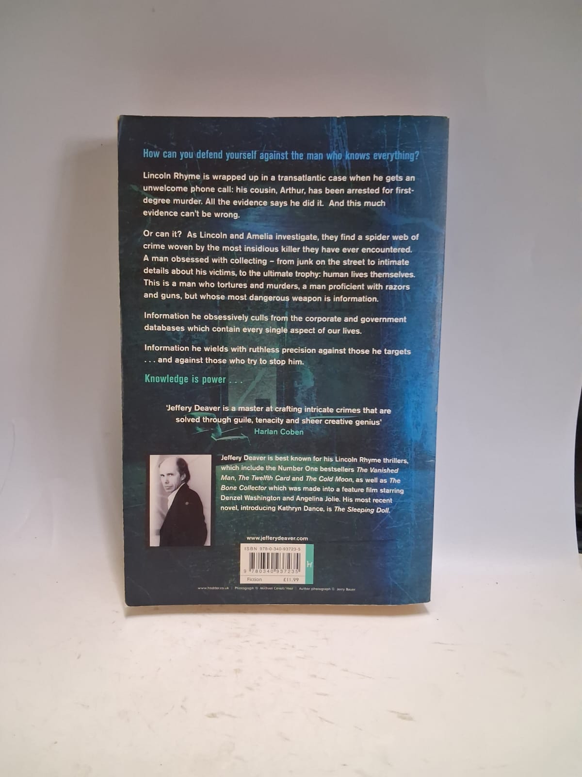 Deaver, Jeffery - THE BROKEN WINDOW