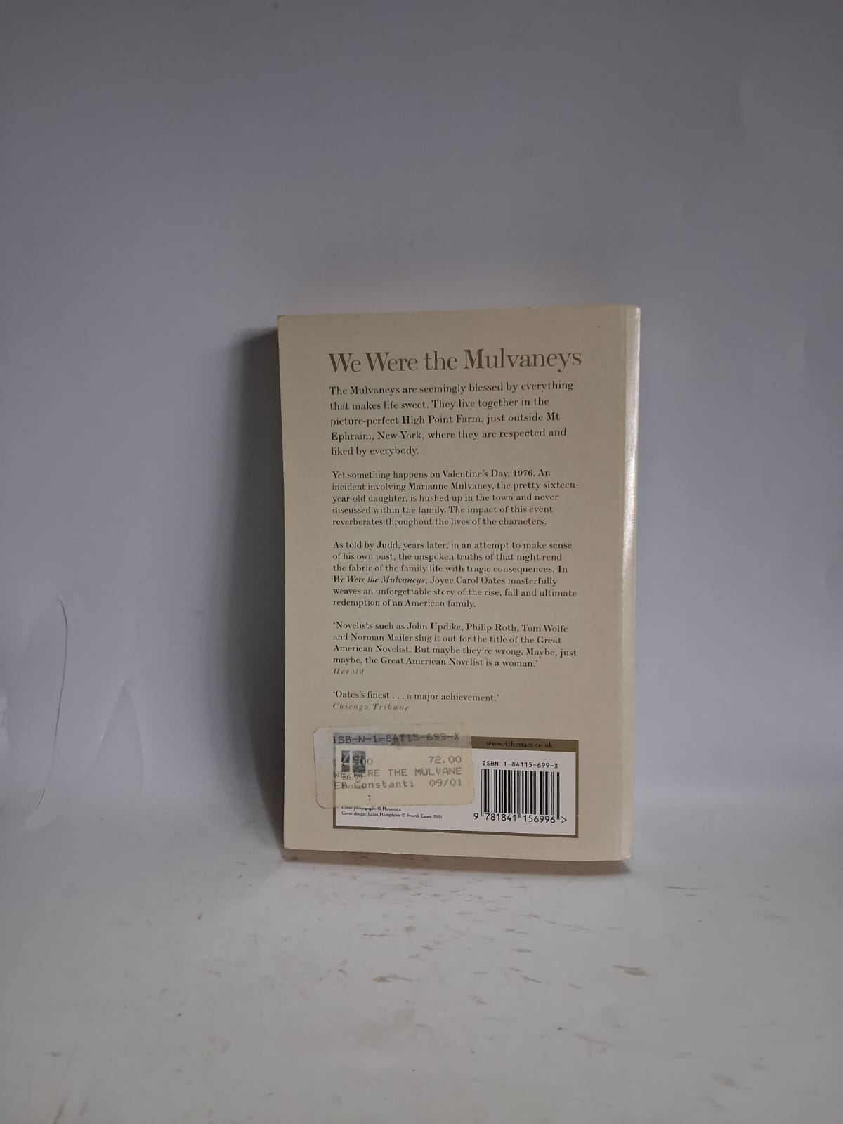 Carol Oates, Joyce - WE WERE THE MULVANEYS