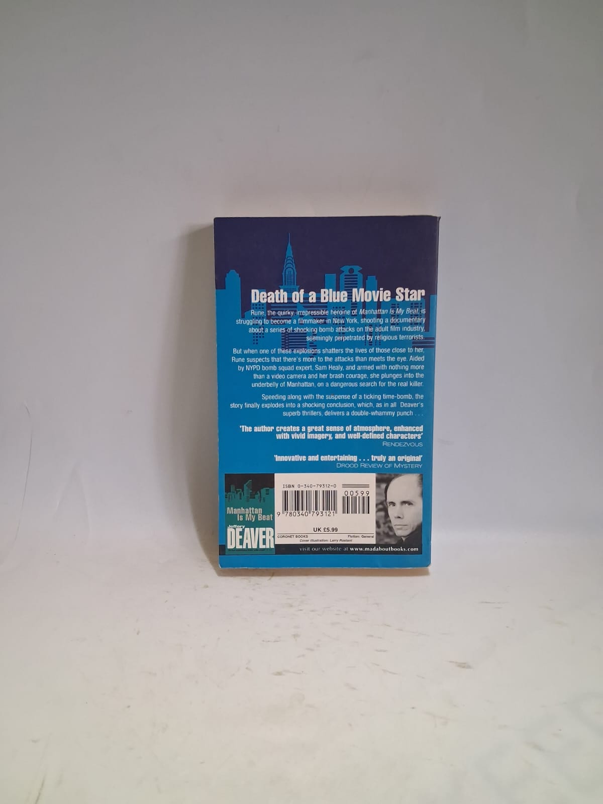 Deaver, Jeffery - DEATH OF A BLUE MOVIE STAR