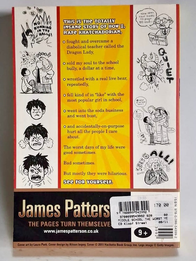 Patterson, James and Tebbetts, Chris - MIDDLE SCHOOL: THE WORST YEARS OF MY LIFE