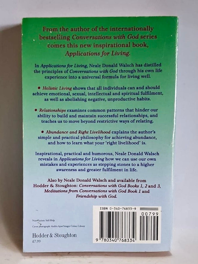 Donald Walsch, Neale - APPLICATIONS FOR LIVING FROM CONVERSATIONS WITH GOD