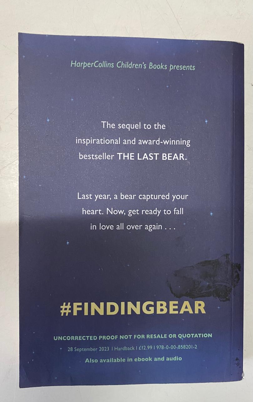 BEAR IS BACK
