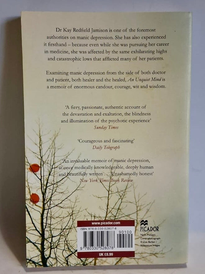 Redfield Jamison, Kay - AN UNQUIET MIND