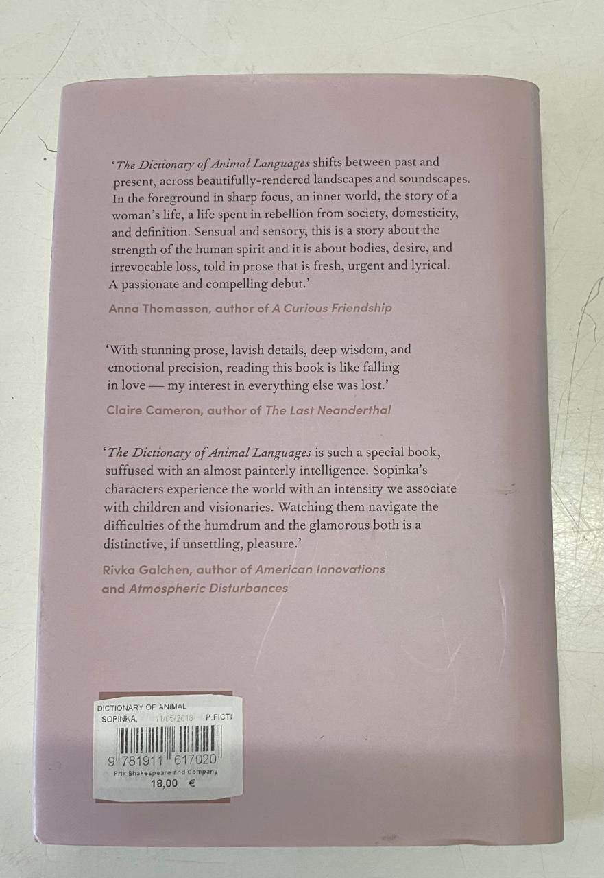 Sopinka, Heidi - THE DICTIONARY OF ANIMAL LANGUAGES