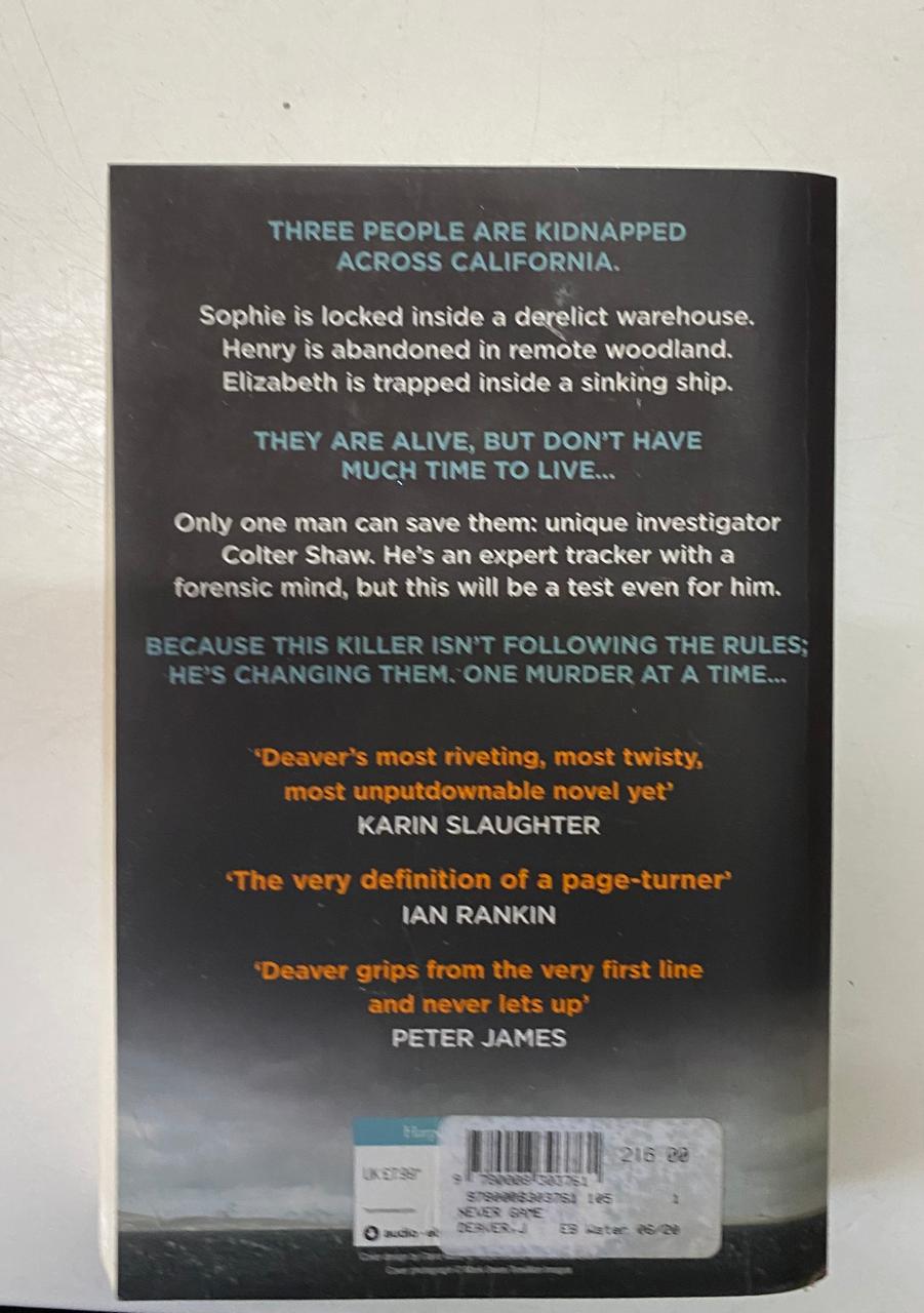 Deaver, Jeffery - THE NEVER GAME