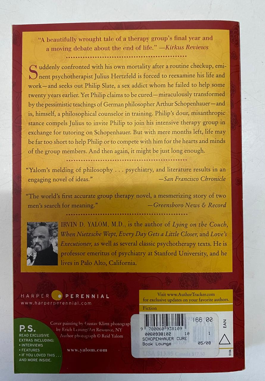D. Yalom, Irvin - THE SCHOPENHAUER CURE
